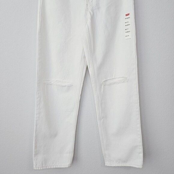 New! Levi's '94 Baggy 90s Straight Leg Distressed Mid High Waist Loose Fit Jeans - Picture 8 of 16